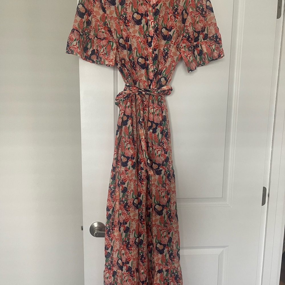 Trovata Multicolor Floral Maxi Dress